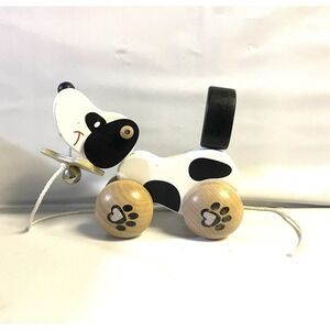 Classic World Wooden Pull Dog Toy